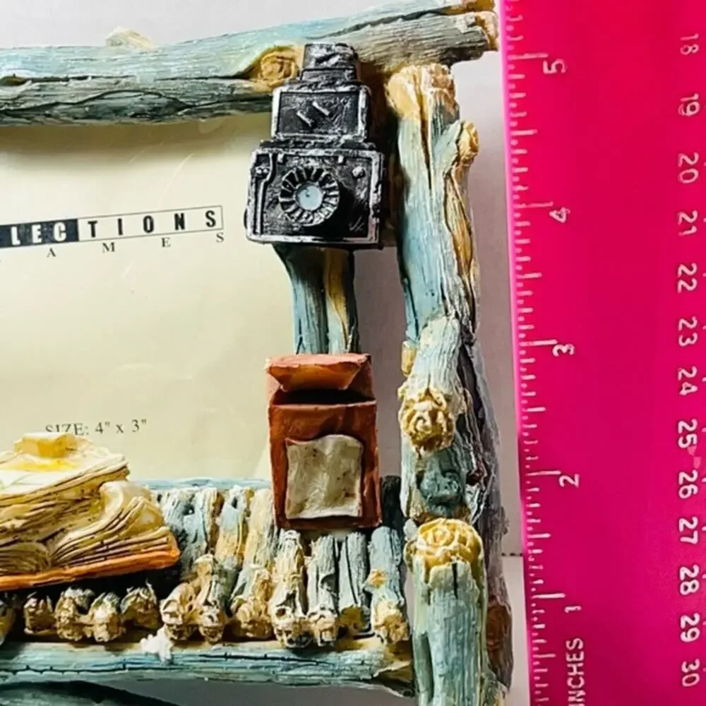 Unique Collections Frame distressed bench wood frame